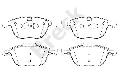 Klocki hamulcowe - komplet23723 00 701 00, BRECK w ofercie sklepu e-autoparts.pl 